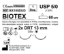 Sutura Biotex DRT 13 USP 5-0 - EP 1 60 cm Undyed Double Armed  N.12 Bs. per Box